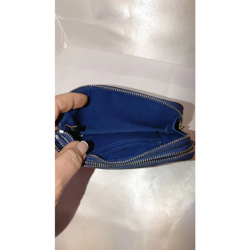 Coach Sadie Pebbled Leather Wristlet
